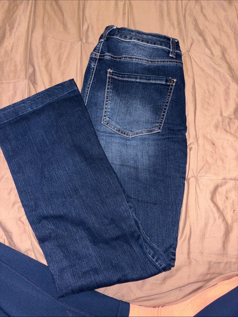 Maurices Dark Blue Straight Leg Jeans